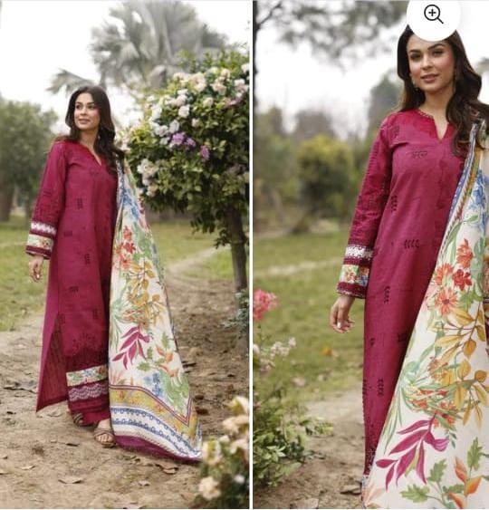 Maria B Cotton Suit-Aarasta