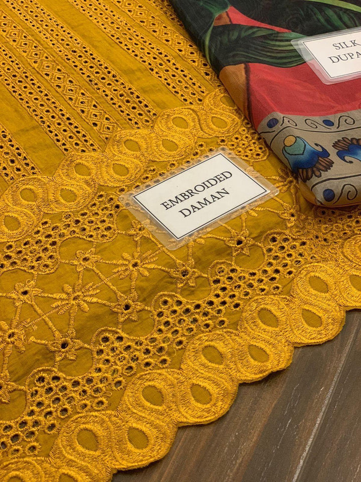 Maria B Cotton Suit-Aarasta