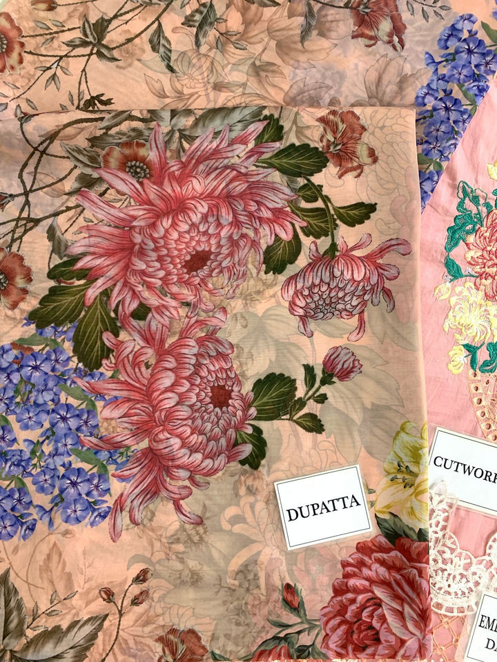 Maria B Cotton Suit-Aarasta