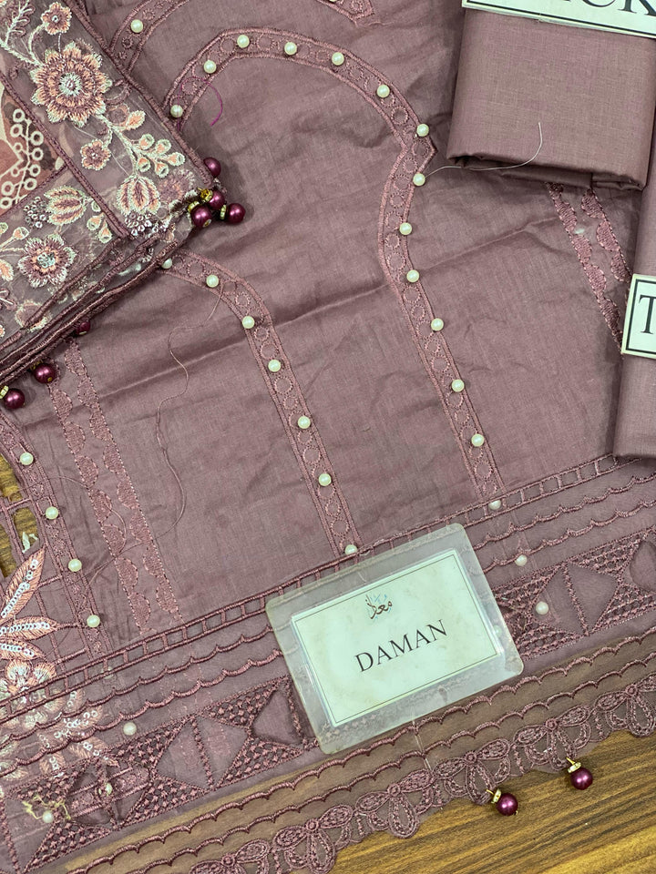 Maria B Cotton Suit-Aarasta