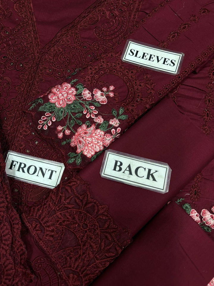 Maria B Cotton Suit-Aarasta