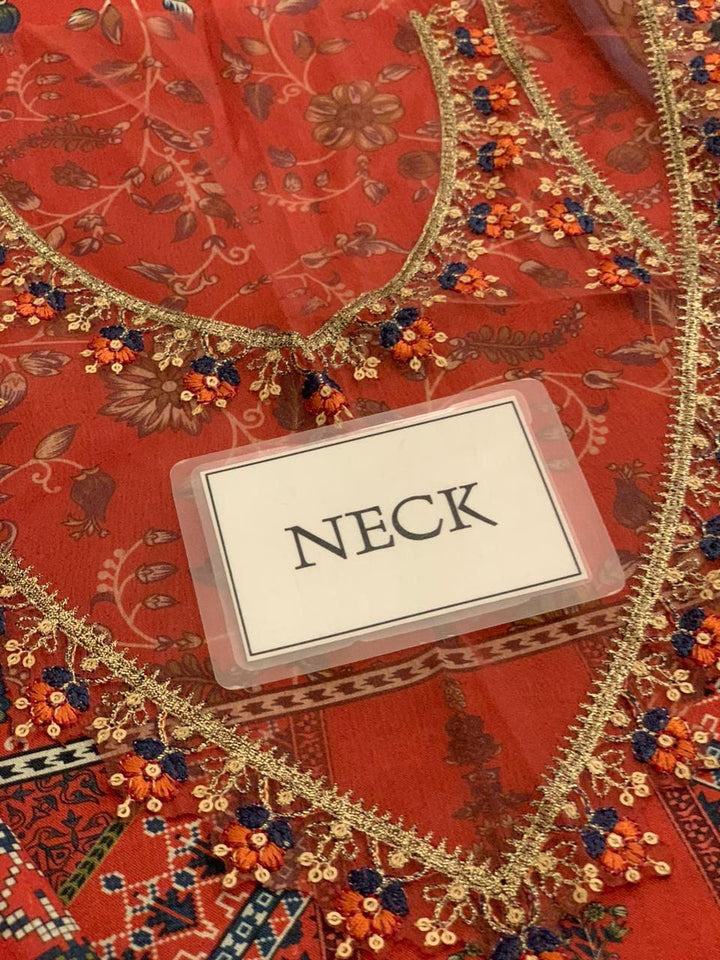 Maria B Cotton Suit-Aarasta