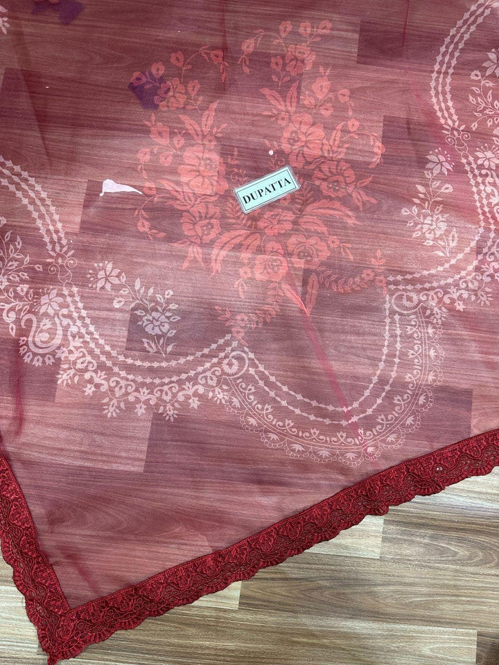 Maria B Cotton Suit-Aarasta