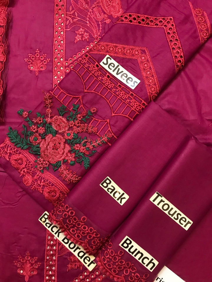 Maria B Cotton Suit-Aarasta