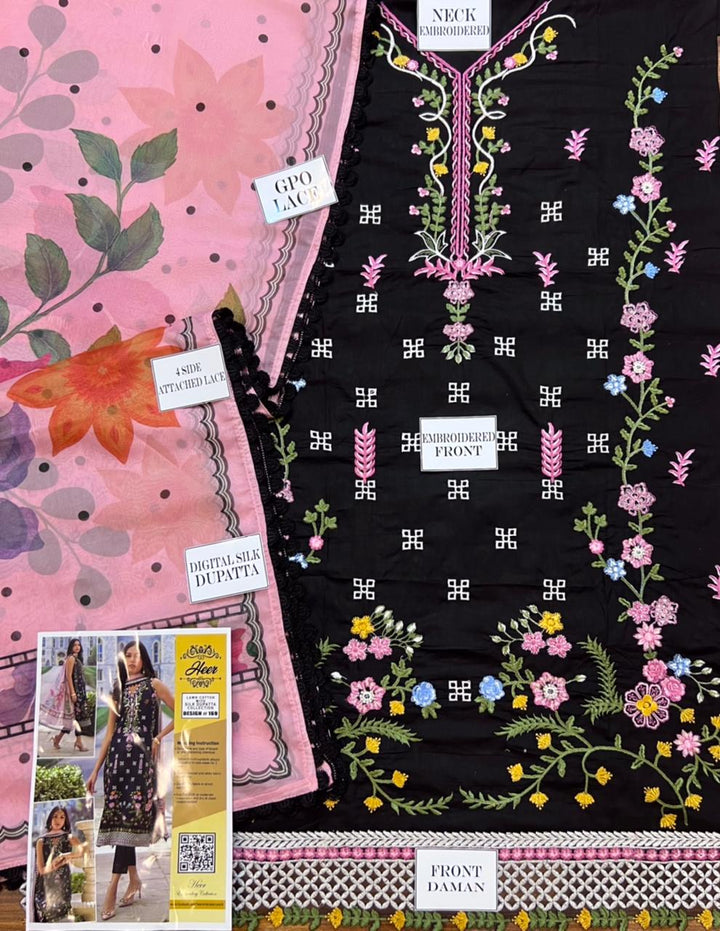 Mina Hassan Cotton Suit-Aarasta