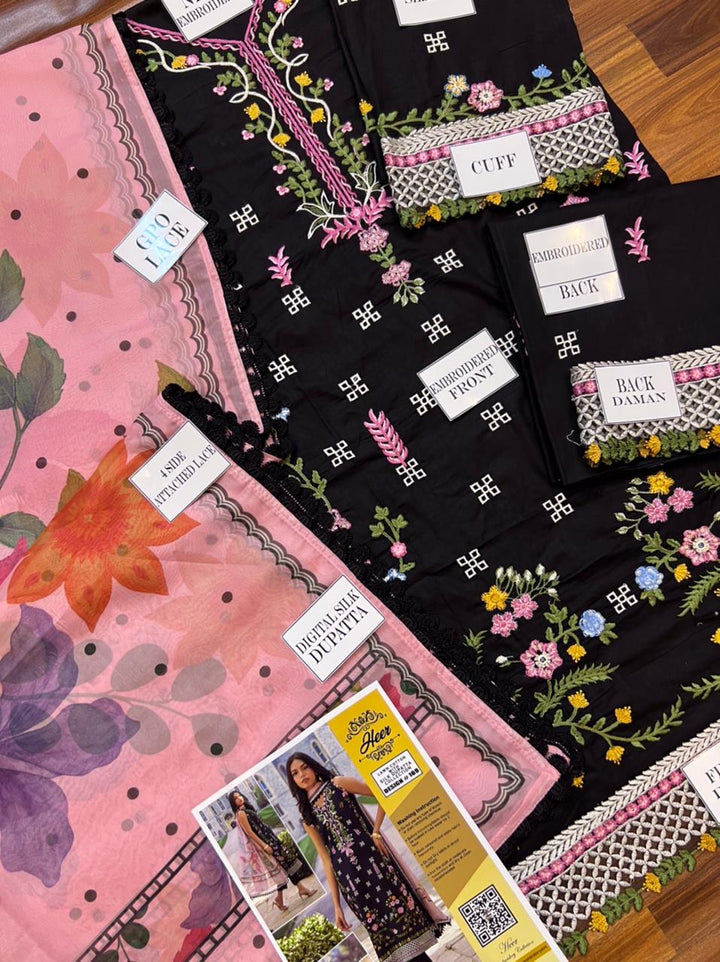 Mina Hassan Cotton Suit-Aarasta