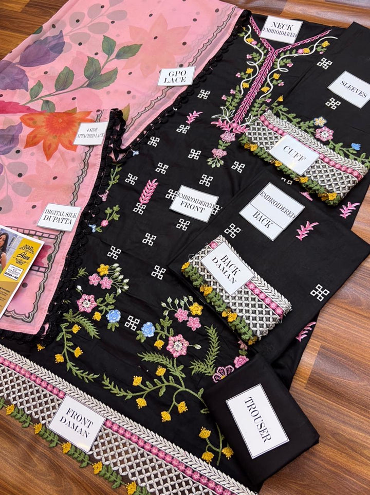 Mina Hassan Cotton Suit-Aarasta