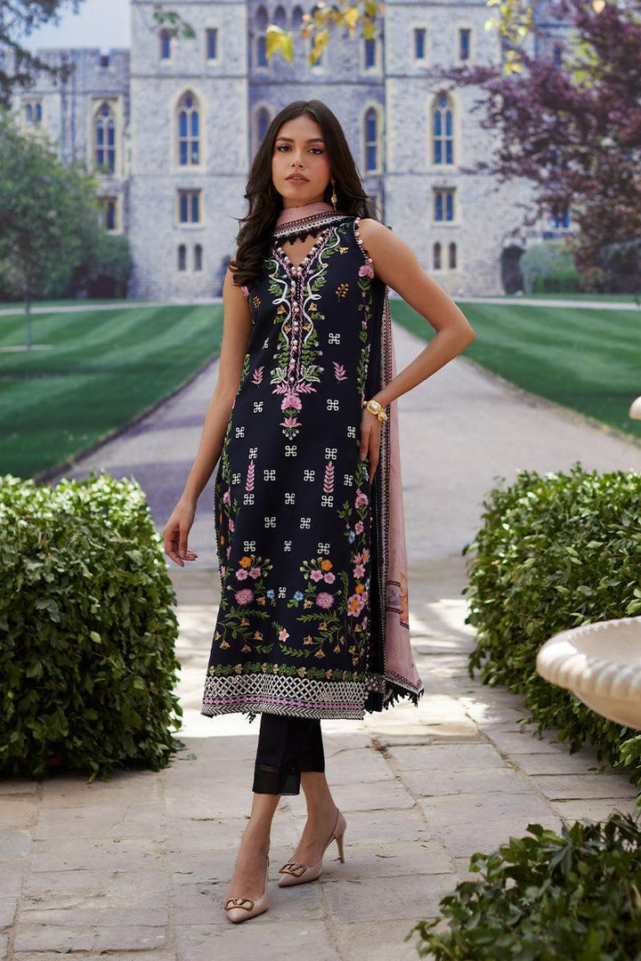 Mina Hassan Cotton Suit-Black-Cotton-Aarasta