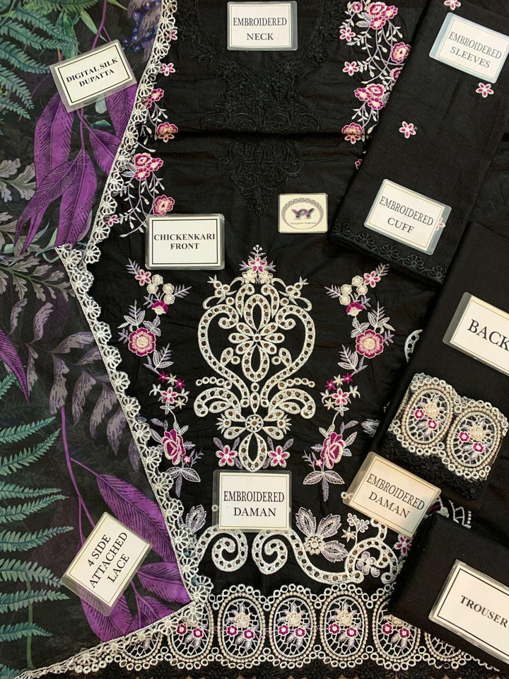 Mushq Cotton Suit-Aarasta