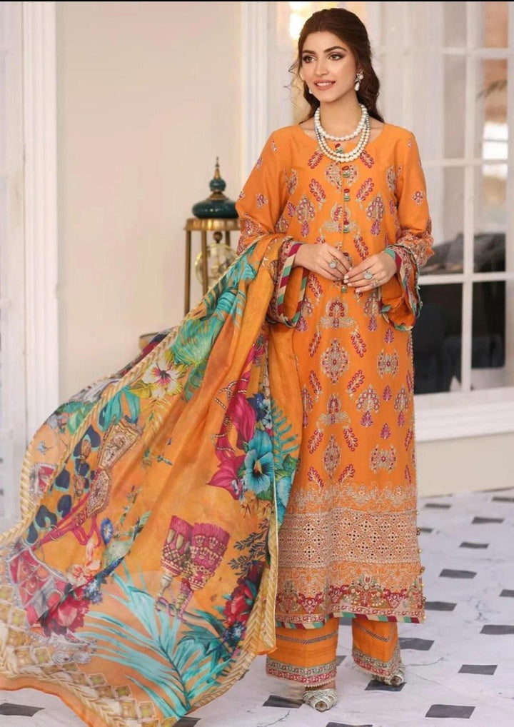 Mushq Cotton Suit-Aarasta