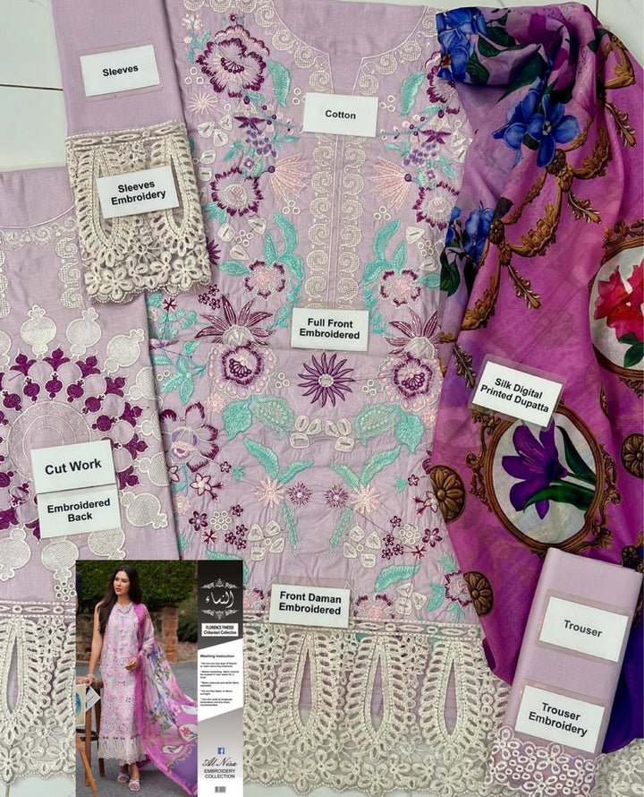 Mushq Cotton Suit-Aarasta