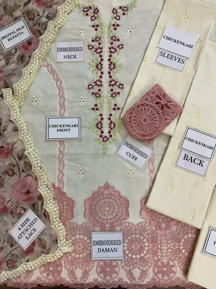 Mushq Cotton Suit-Aarasta