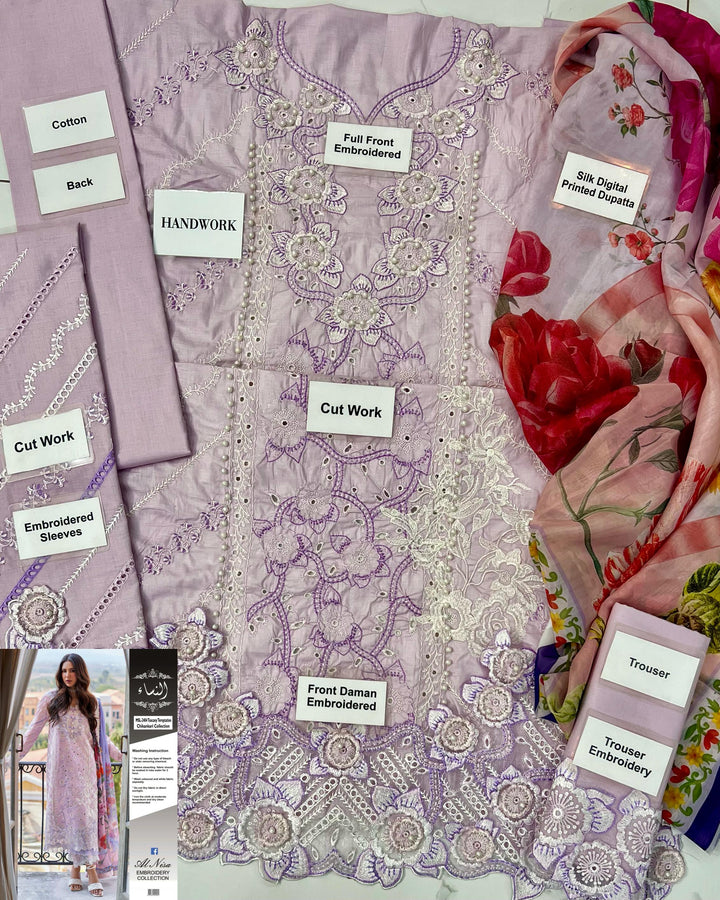 Mushq Cotton Suit-Aarasta