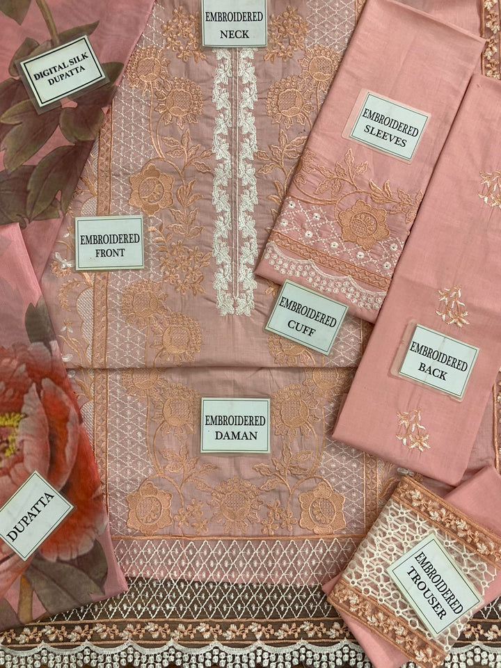 Mushq Cotton Suit-Aarasta