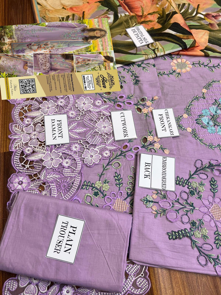 Mushq Cotton Suit-Aarasta