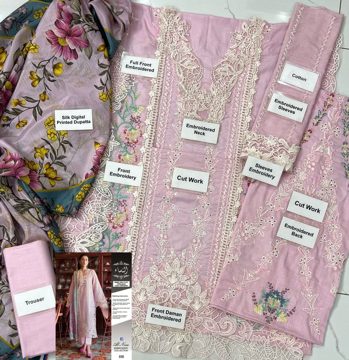 Mushq Cotton Suit-Aarasta