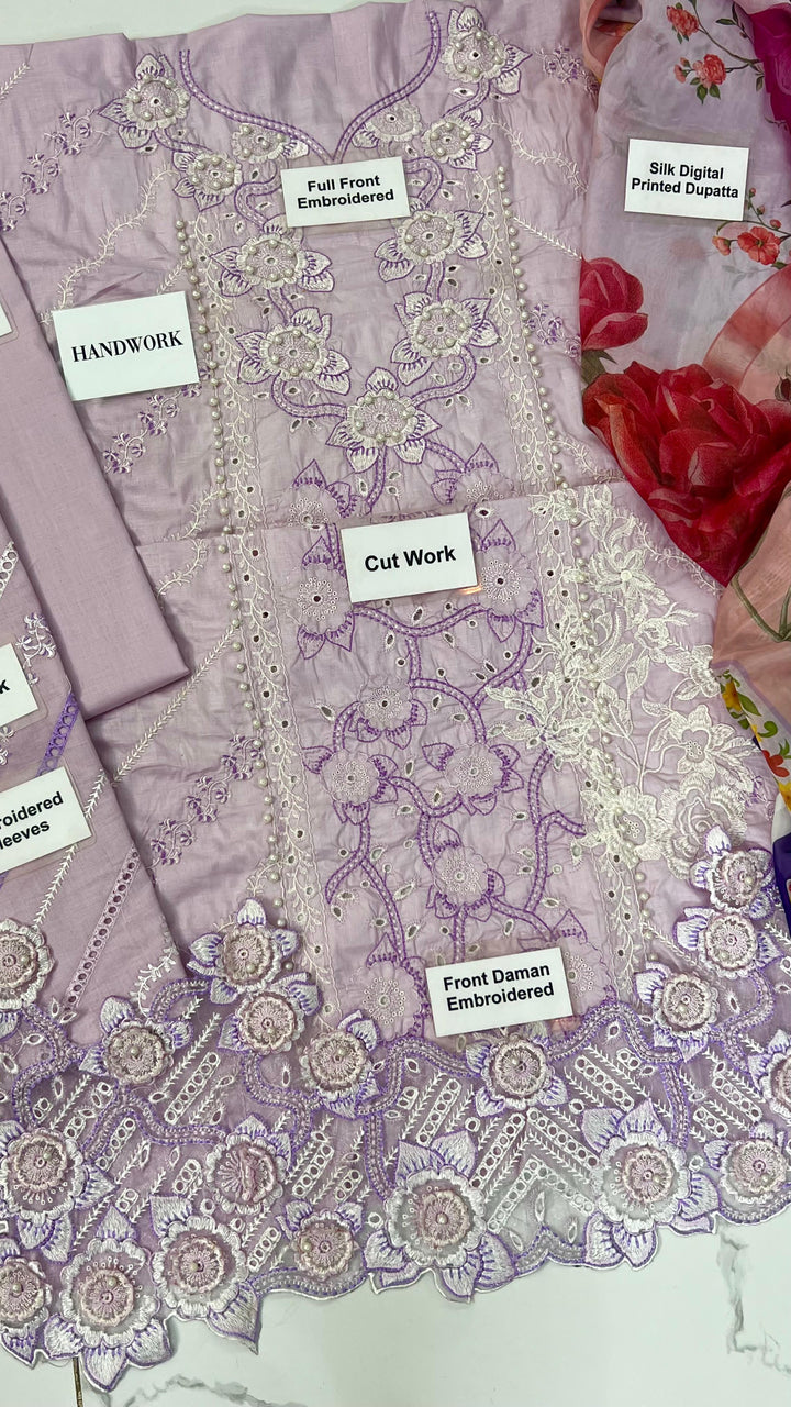 Mushq Cotton Suit-Aarasta