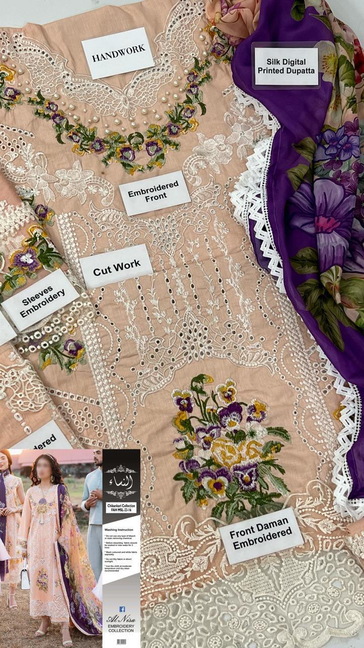 Mushq Cotton Suit-Aarasta