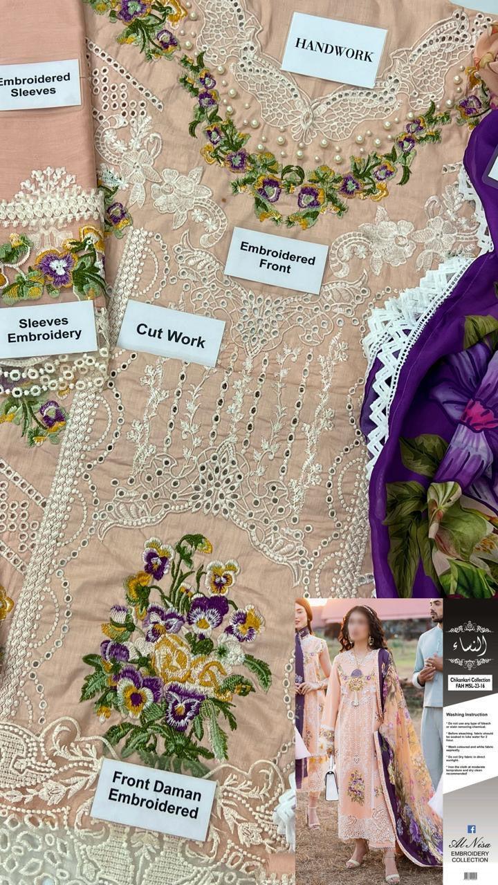 Mushq Cotton Suit-Aarasta