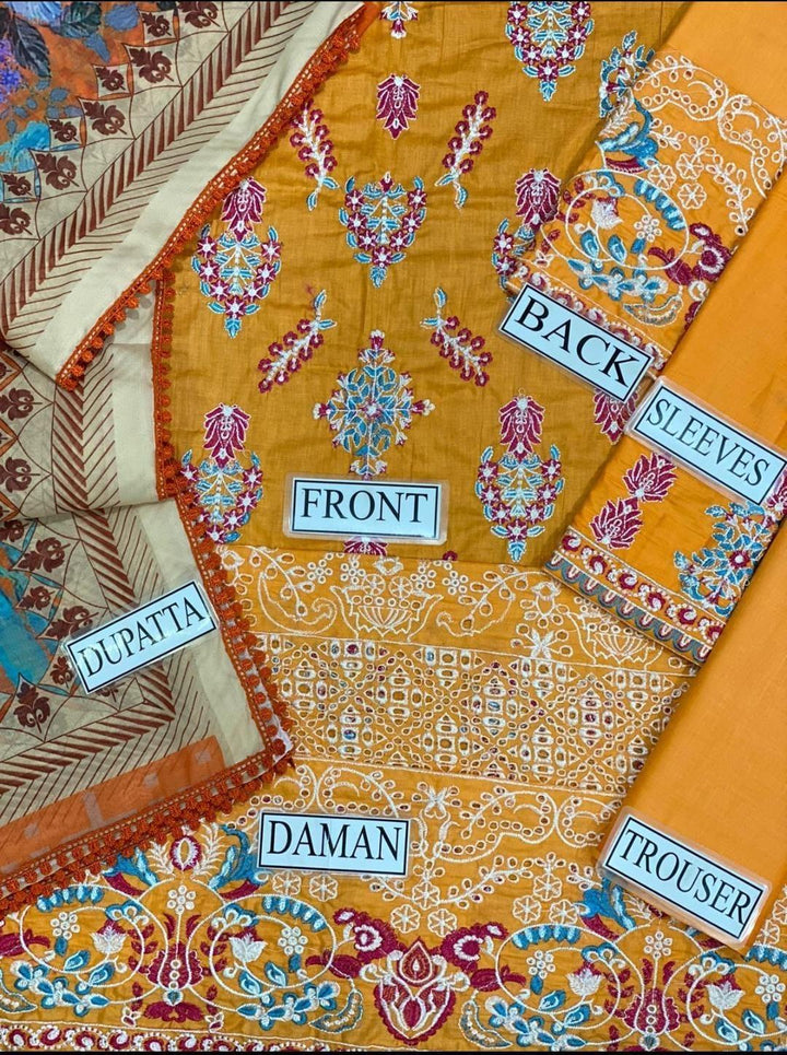 Mushq Cotton Suit-Aarasta