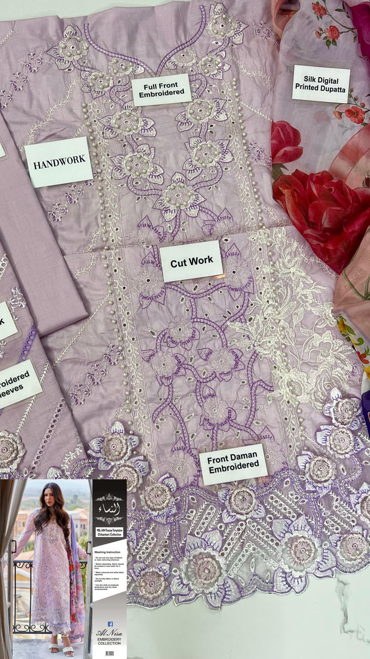 Mushq Cotton Suit-Aarasta