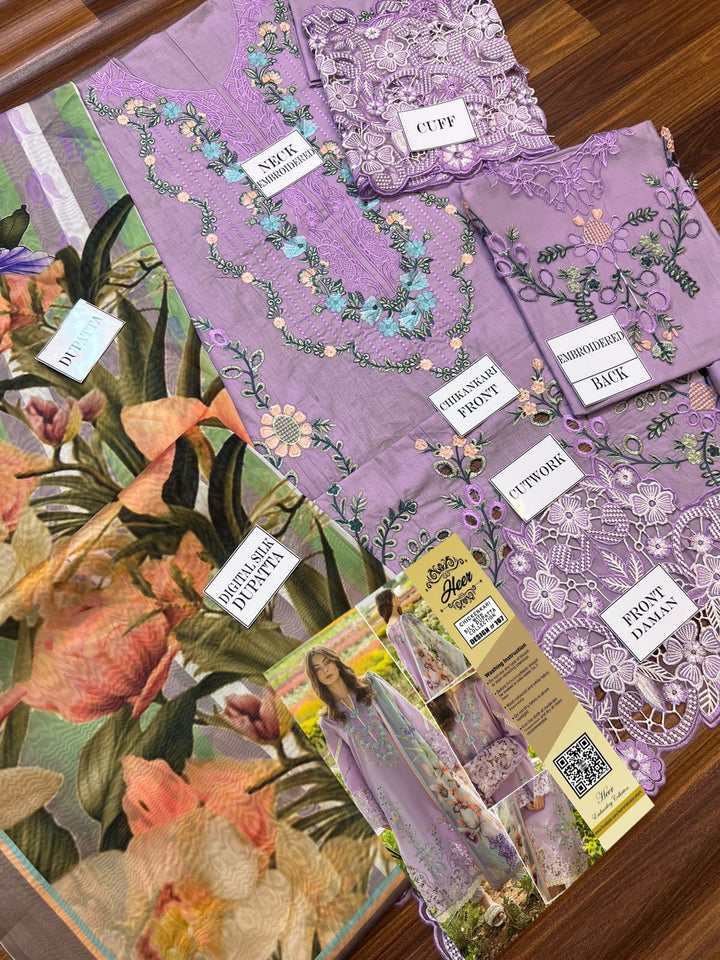 Mushq Cotton Suit-Aarasta