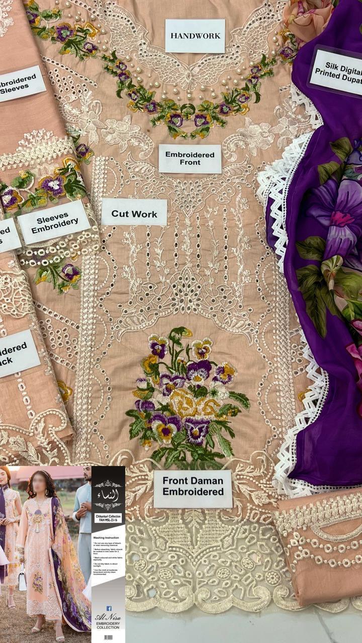 Mushq Cotton Suit-Aarasta