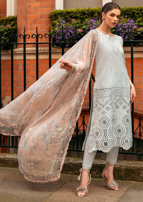 Mushq Cotton Suit-Grey-Cotton-Aarasta