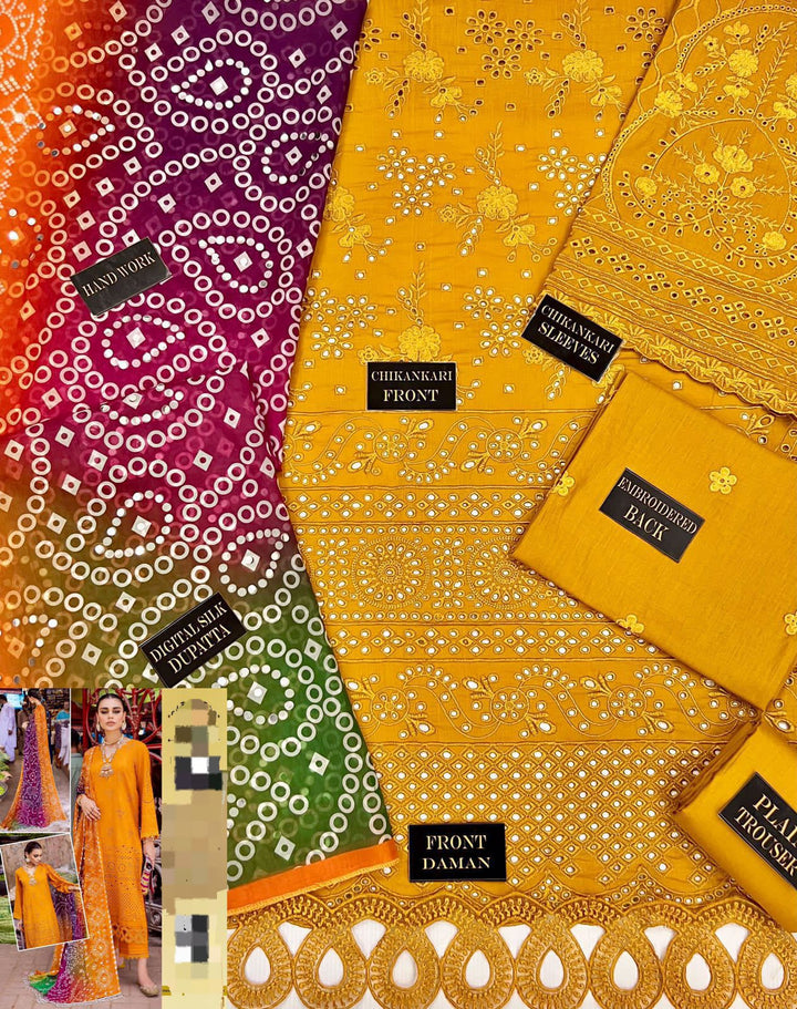 Nureh Cotton Suit-Aarasta