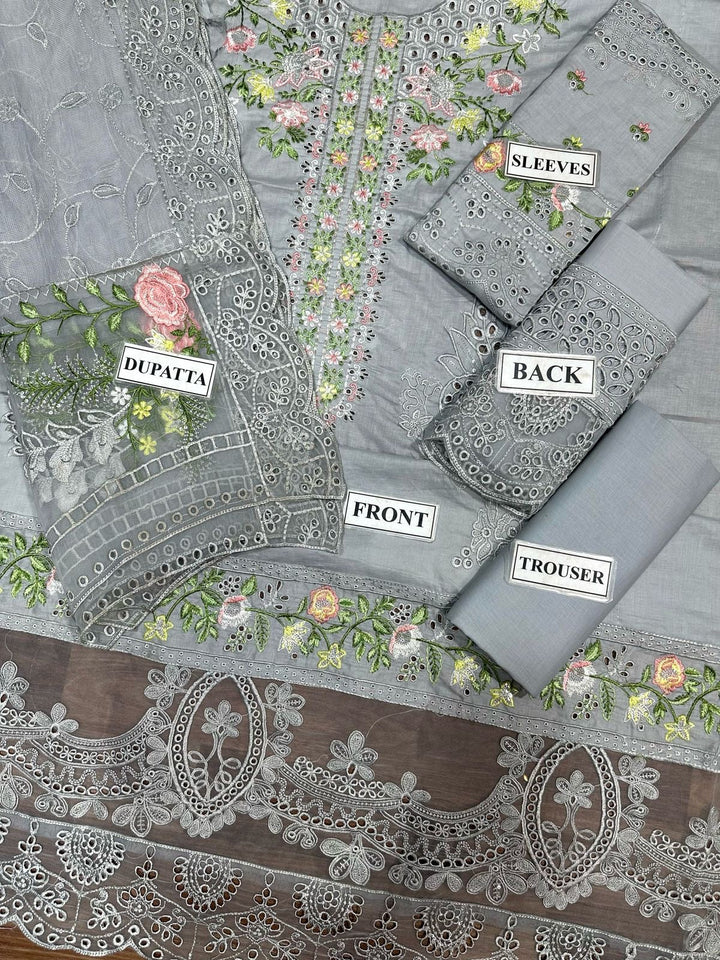 Muslim Boutique Cotton Suit-Aarasta