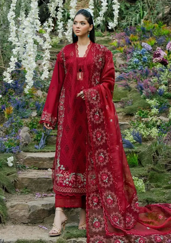 Zevk Cotton Suit-Red-Cotton-Aarasta