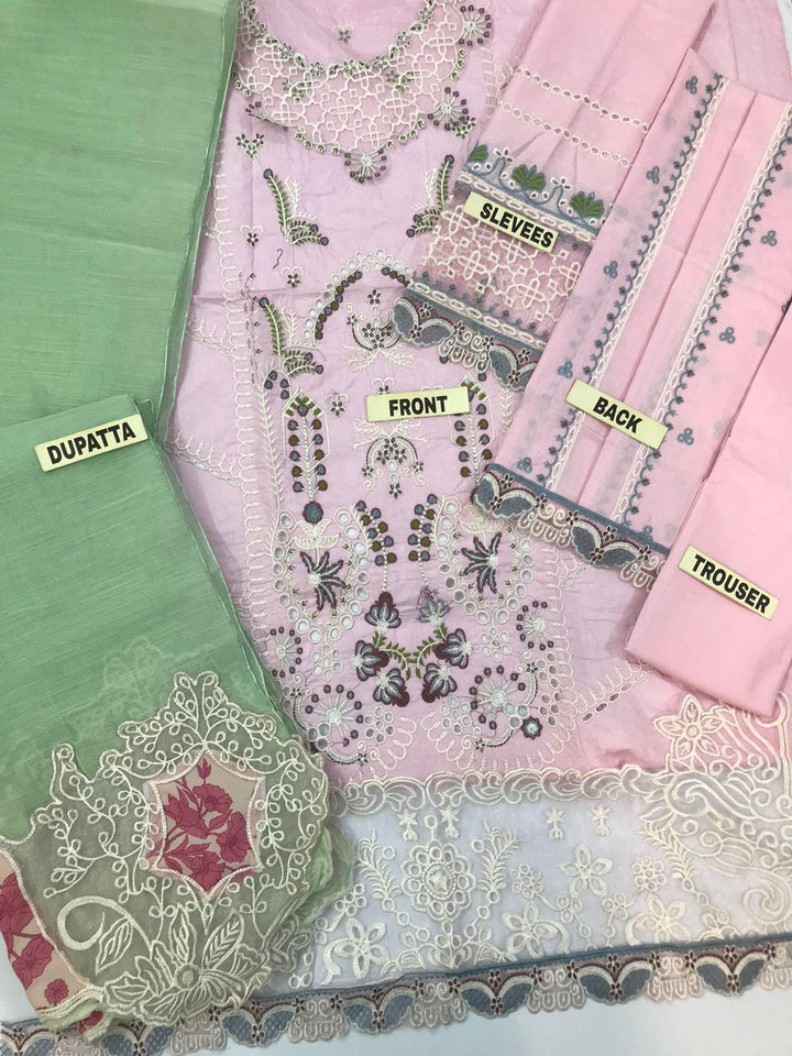 Qalamkar Cotton Suit-Aarasta