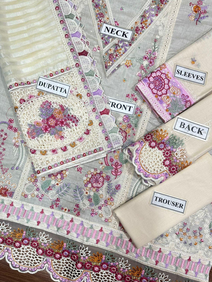 Qalamkar Cotton Suit-Aarasta