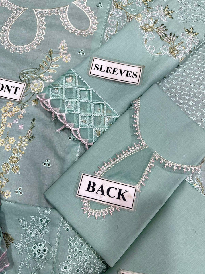 Qalamkar Cotton Suit-Aarasta