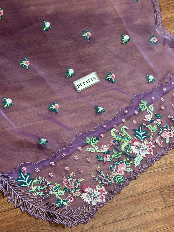 Qalamkar Cotton Suit-Aarasta