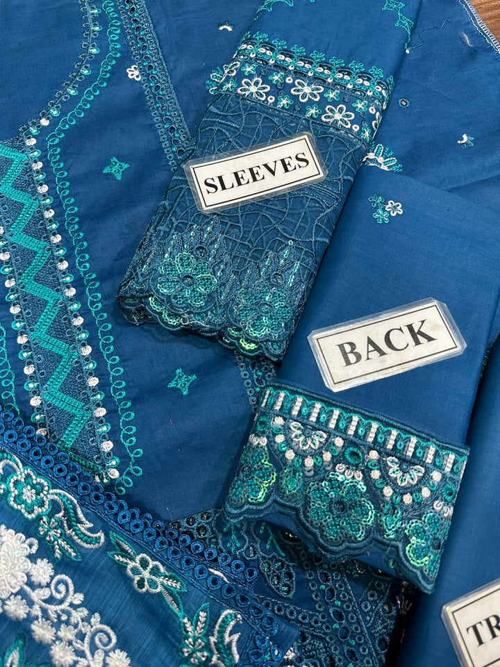 Qalamkar Cotton Suit-Aarasta