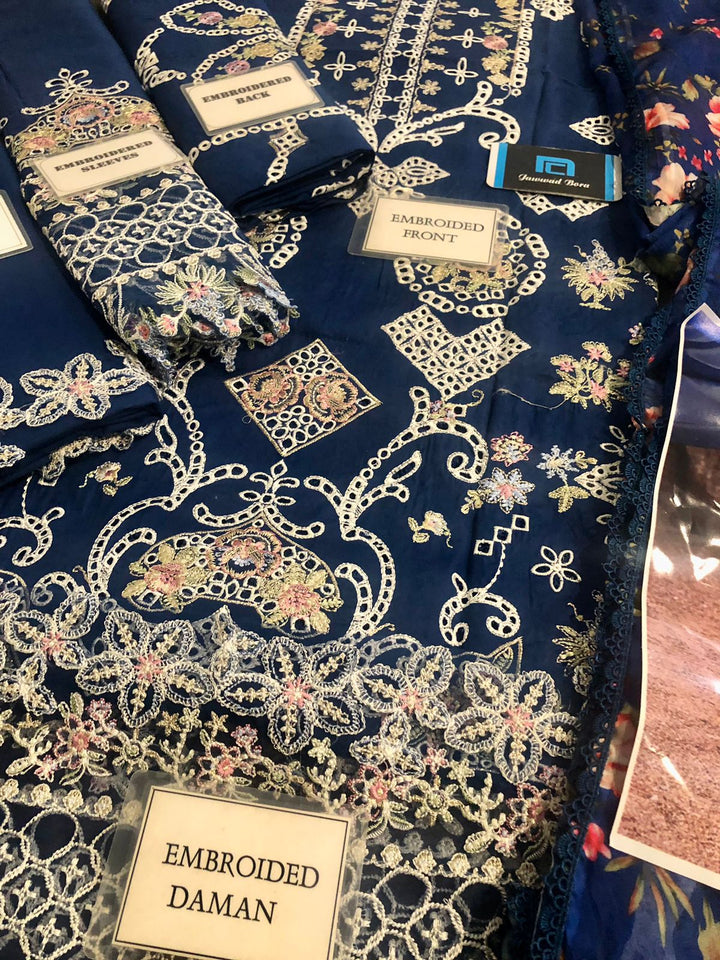 Qalamkar Cotton Suit-Aarasta