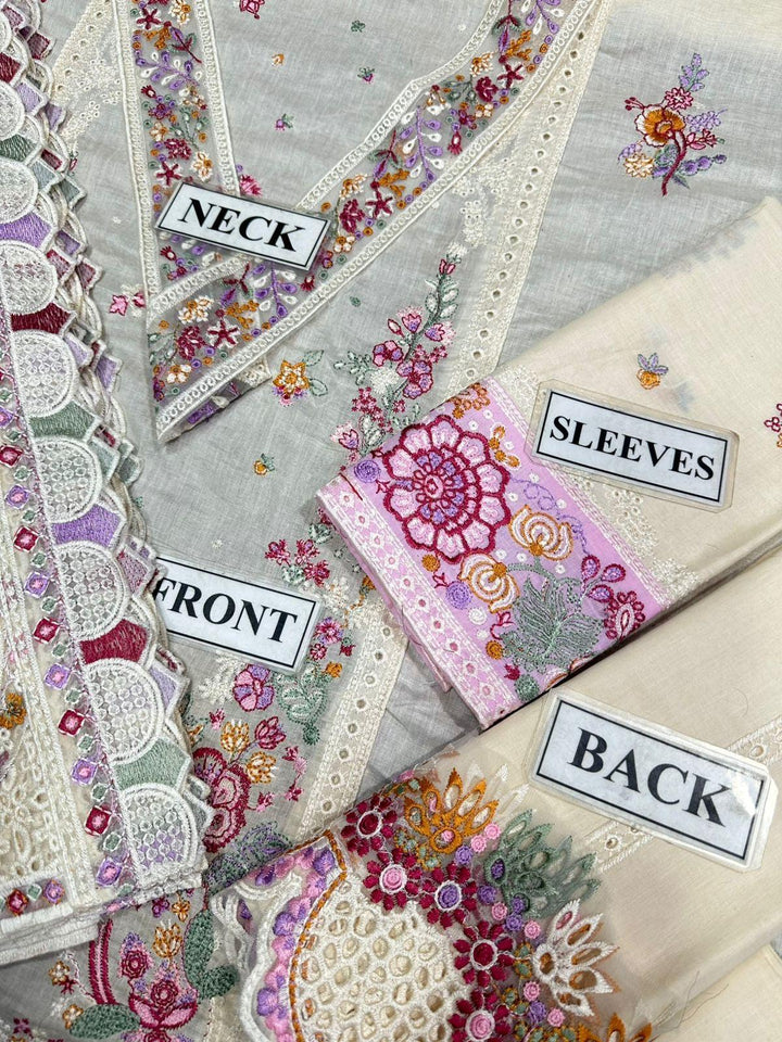 Qalamkar Cotton Suit-Aarasta