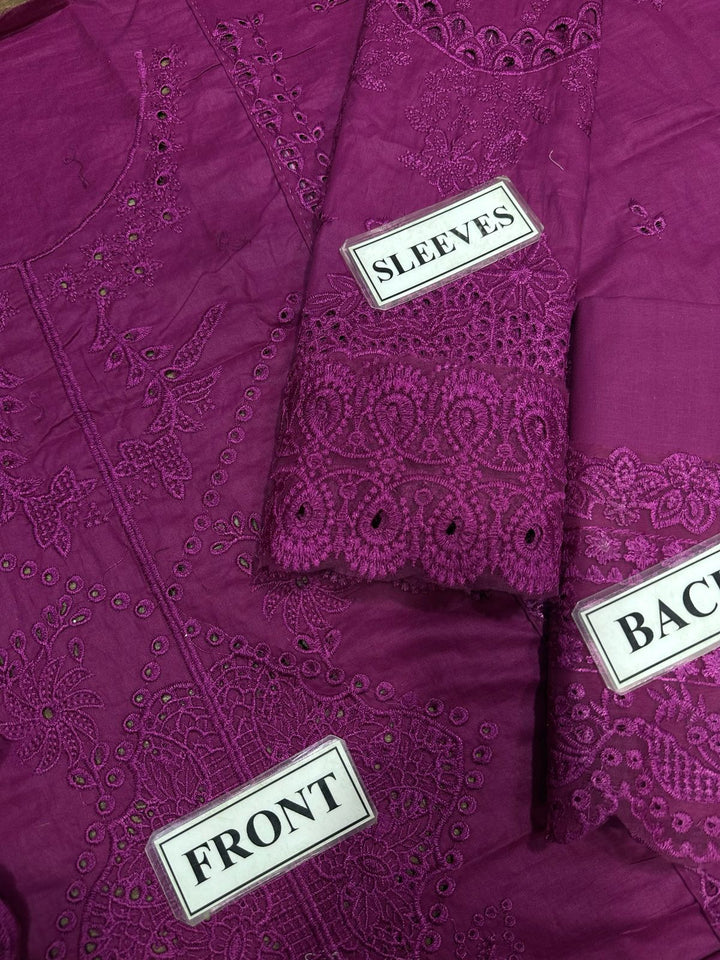 Qalamkar Cotton Suit-Aarasta