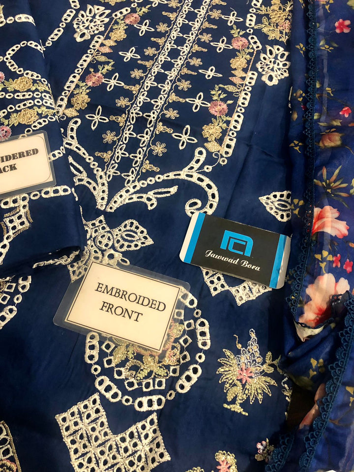 Qalamkar Cotton Suit-Aarasta