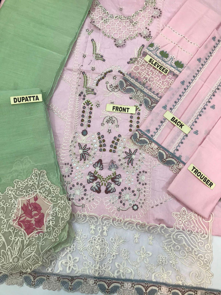 Qalamkar Cotton Suit-Aarasta