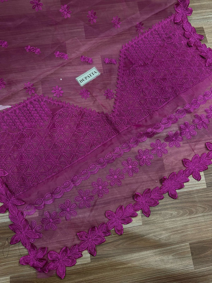 Qalamkar Cotton Suit-Aarasta