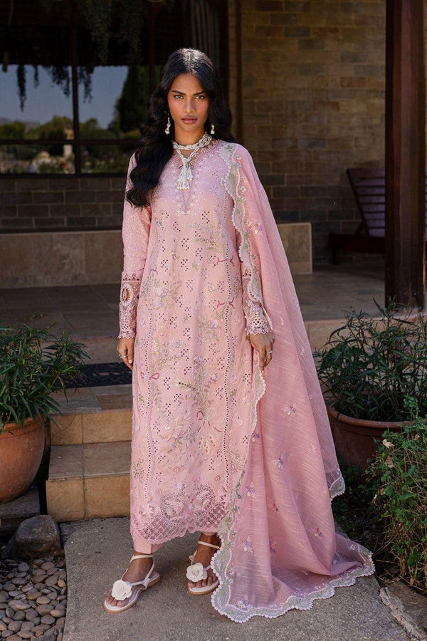 Qalamkar Cotton Suit-Pink-Cotton-Aarasta