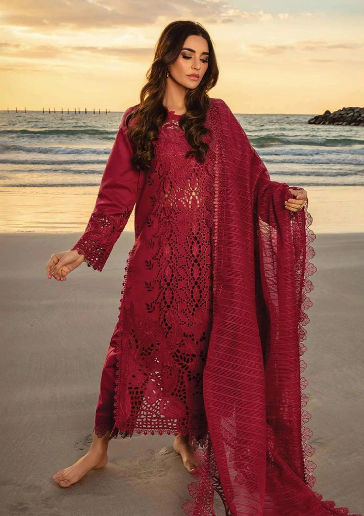 Rangrasiya Cotton Suit-Maroon-Cotton-Aarasta