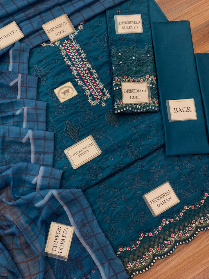 Sadia Asad Cotton Suit-Aarasta