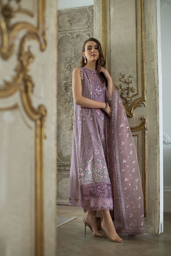 Sobia Nazir Cotton Suit-Purple-Cotton-Aarasta