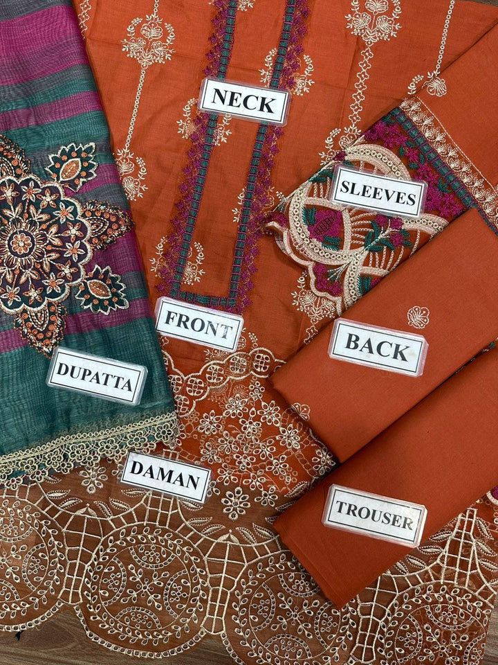 Zainab Chottani Cotton Suit-Aarasta