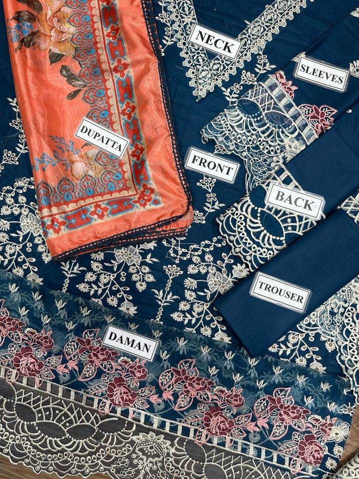 Zainab Chottani Cotton Suit-Aarasta