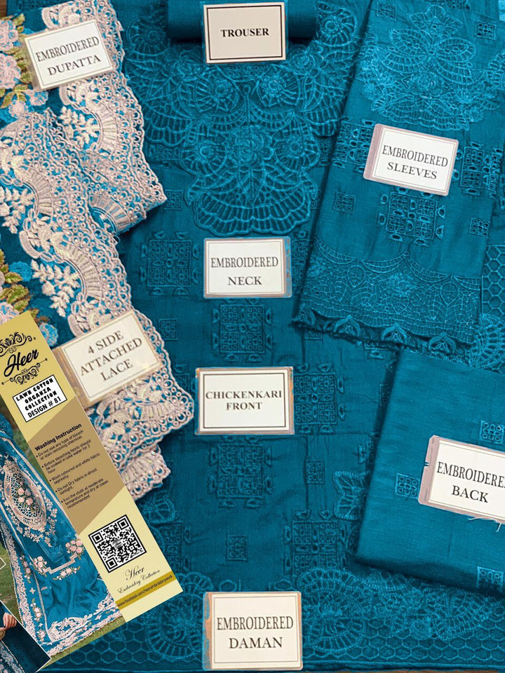 Zainab Chottani Cotton Suit-Aarasta