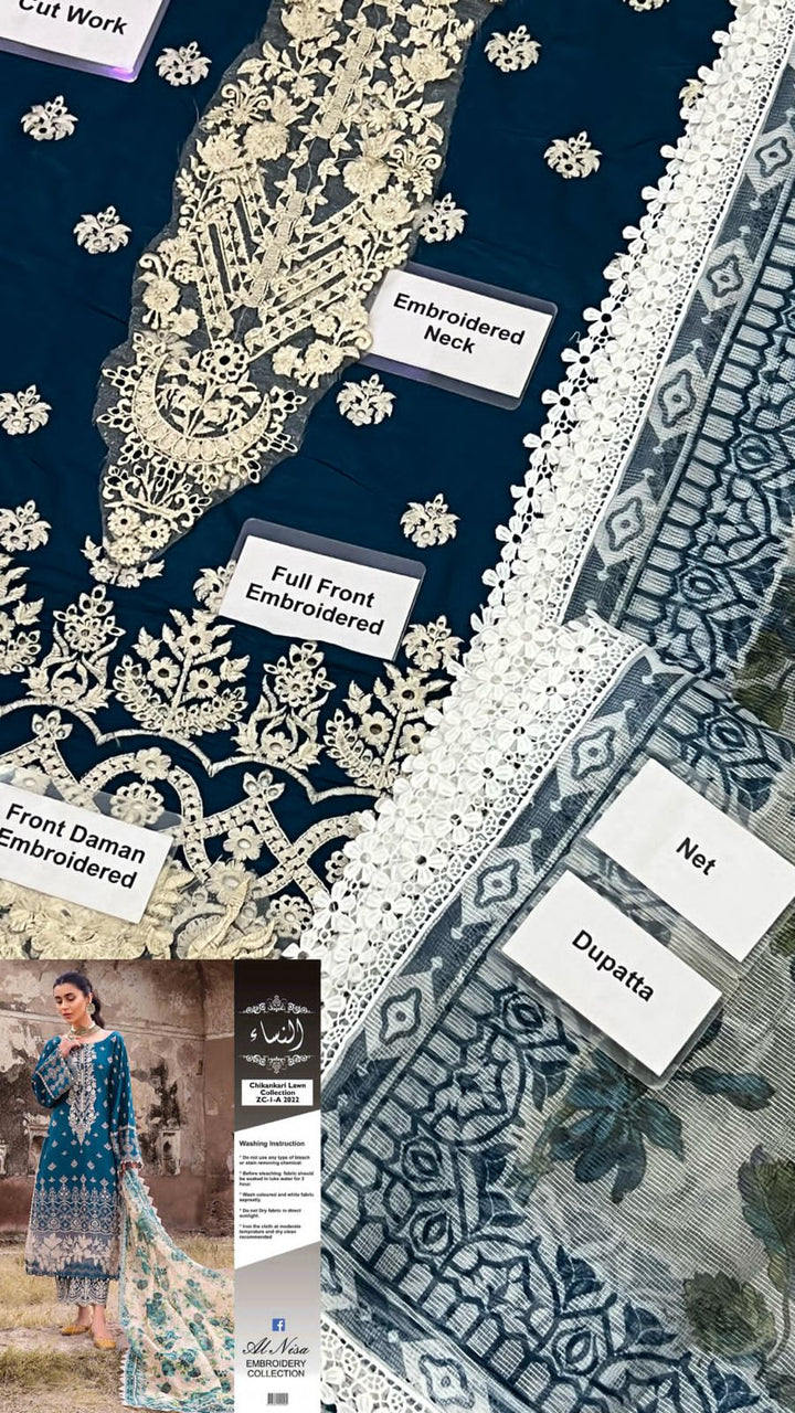 Zainab Chottani Cotton Suit-Aarasta